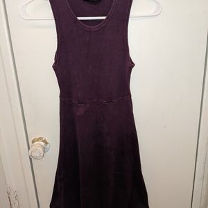 Corduroy slip dress